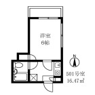 1Kの間取り