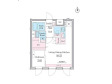 デュオメゾン都立大学の間取り図画像