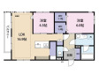 ElyseeekodaⅡの間取り図画像