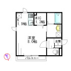1Rの間取り