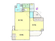 白金台AKETAの間取り図画像