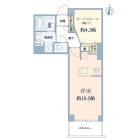 1Rの間取り
