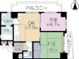 下落合ハウスの間取り図画像