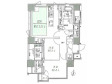 ザ・レジデンス平河町の間取り図画像