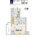 スカイコート江東住吉の間取り画像