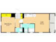 CREST COURT TOGOSHIの間取り図画像