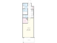N residence SUMIYOSHIの間取り図画像
