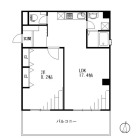 1LDKの間取り