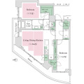 パークコート乃木坂ザタワーの間取り画像