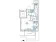 エストゥルース入谷の間取り図画像