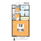 1Kの間取り
