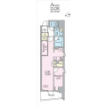 Garden Xavis門前仲町の間取り画像
