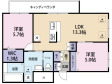 Villa Saudadeの間取り図画像