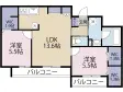 Belle Graceの間取り図画像