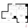Live Casa 両国北斎通りの間取り画像