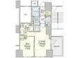 ザ・パークハウス築地入船の間取り図画像