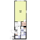1Kの間取り