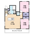 Chant Roseの間取り画像