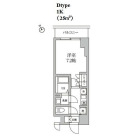 1Kの間取り