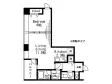 レジディアタワー麻布十番の間取り図画像