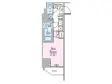 クレストコート蔵前レジデンスの間取り図画像