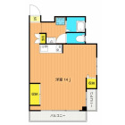1Rの間取り