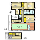 3LDKの間取り