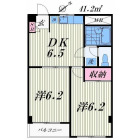 2DKの間取り