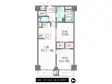 DIK五反田A棟の間取り図画像