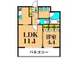 フレンシア南品川の間取り図画像
