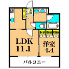 1LDKの間取り