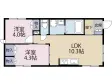 グランハイムの間取り図画像