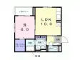 アジュール千川の間取り図画像