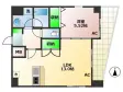 コスメル神田の間取り図画像