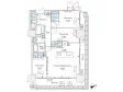 ロイヤルパークス品川の間取り図画像