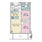 2LDKの間取り