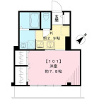 1Kの間取り