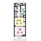 1DKの間取り