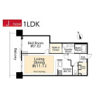 1LDKの間取り