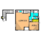 1LDKの間取り