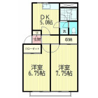 2DKの間取り