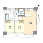 2LDKの間取り