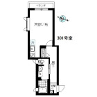 1Rの間取り