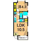 1LDKの間取り