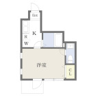 1Kの間取り