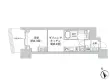 ライオンズフォーシア五反田の間取り図画像