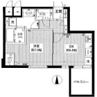 1DKの間取り