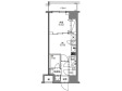S-RESIDENCE新宿御苑の間取り図画像