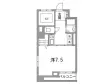 コンフォート築地の間取り図画像