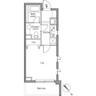 1Kの間取り